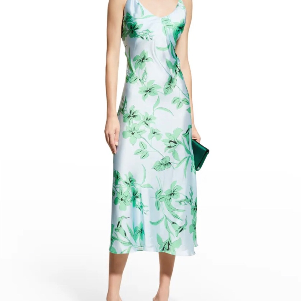 Ramy Brook "Rowe" floral printed midi dress 
V neckline size 8